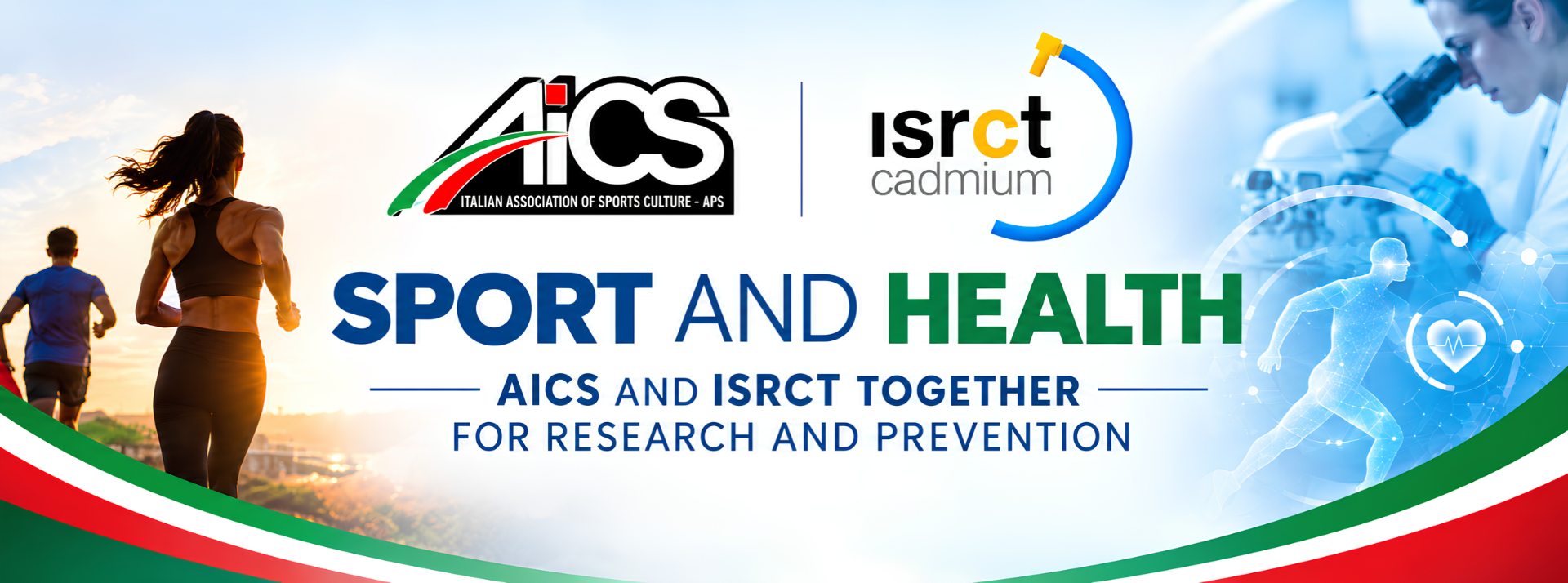 SPORT E SALUTE, AiCS E ISRCT INSIEME PER LA RICERCA E LA PREVENZIONE